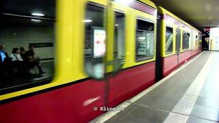 SBahn Berlin Betriebsfahrt BR481 Friedrichstraße unten HD [upl. by Oos]