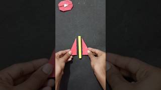 How to make a unique flying rocket with paper shorts [upl. by Wenz]