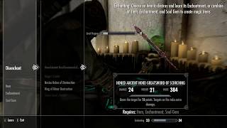 How to Disenchant items  Skyrim Special Edition [upl. by Sudaorb440]