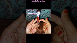 Part 15 Red Kaveri Mehdi Mixing video ❤️ viralvideo viralshorts mehndi samiracraft ytshorts [upl. by Ahsed]