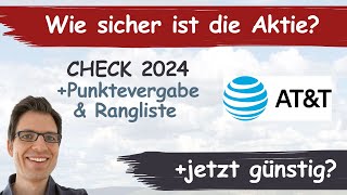 ATampT Aktienanalyse 2024 Wie sicher ist die Aktie günstig bewertet [upl. by Atnovart710]