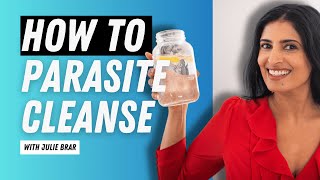 How to Parasite Cleanse the Safe Way with Julie Brar [upl. by Ardnasak]