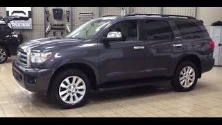 2013 Toyota Sequoia Platinum Review [upl. by Neras]