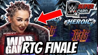 GLITCHED SHOTZI RTG FINALE WWE Supercard [upl. by Acinok]