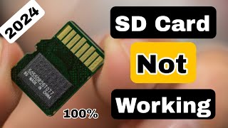 SD Card Not Working  Memory Card Not Working  sd card format problem  sd card not showing [upl. by Zachary776]