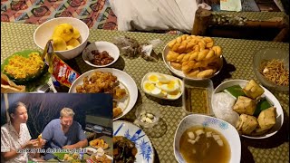 Filipino street food family evening dinner❤️ [upl. by Nivram]