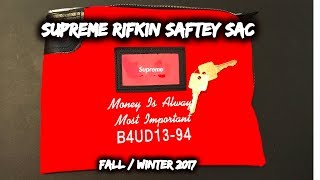 Supreme Rifkin Safety Sac  Fall Winter 2017 Week 1 [upl. by Harraf]