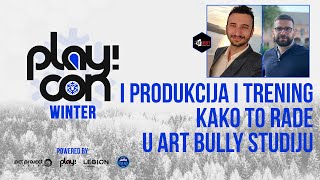 PlayCon Winter 2023 Lazar Svrkota i David Ibrović – I produkcija i trening kako to rade u Art Bully [upl. by Inajna]