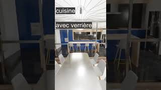 Cuisine semi ouverte avec verrière shorts [upl. by Sclar]