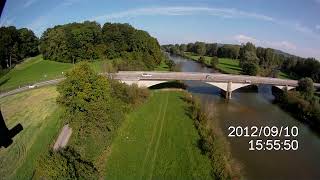 Frauenfeld Weinigen Rohrenbrücke Thur [upl. by Naerol]