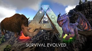 ARK SURVIVAL EVOLVED RAGNAROK EASY BOSS FIGHT Dragon amp Manticore [upl. by Anitsuj]