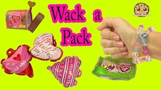 Wack A Pack Surprise Balloons  Valentines Day Cards Fun Unboxing Video  Cookieswirlc [upl. by Lamahj]