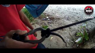 Tutorial  Simple Knot For Hammock With Carabiner [upl. by Robbins]