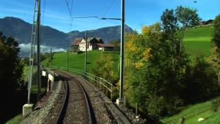 SOB VoralpenExpress von St Gallen nach Luzern [upl. by Ynaffat]