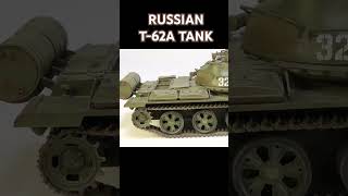 35 SCALE RUSSIAN T62A TANK Tamiya history 프라모델 militarymodelkit [upl. by Okir]