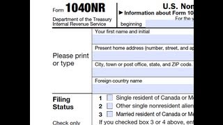 How to Extend Form 1040NR [upl. by Eirahcaz]