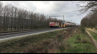 😱 Oei dat ging ook net goed  Virm rijdt bijna groene Vectron DB Cargo toe te Blerick NL 28122023 [upl. by Lig]