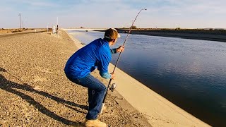 Ca Aqueduct Fishing THIS Is Why Never Give Up [upl. by Lesli]