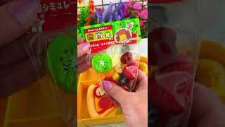 Packing School Lunch with Fidget Food BENTO Box Satisfying Video ASMR 🍕shorts fidgets asmr [upl. by Phillipp]