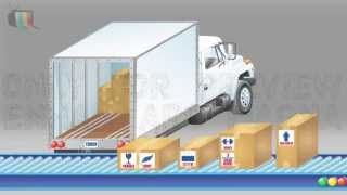 Logistics Company  Animation Presentation Film [upl. by Hildick916]