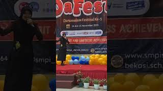 Penampilan Siswi SDIT INSAN RABBANI saat lomba story telling di Darrus Salam Festival [upl. by Nnylireg]