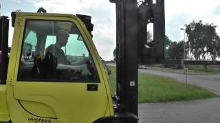 G0863  Hyster H55FT 5500kg LPG forklift from 2007 [upl. by Bobby465]