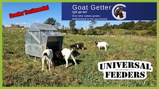 Universal Feeder Customer Review Angela from the Goat Getter Channel [upl. by Ardnuaek]