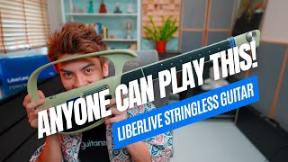 ANYONE Can Play This Guitar  LiberLive C1 Stringless Guitar [upl. by Anabel]