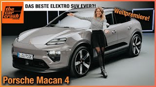 Porsche Macan 4 im Test 2024 Das beste Elektro SUV der Geschichte Review  Turbo  Innenraum [upl. by Rivkah]