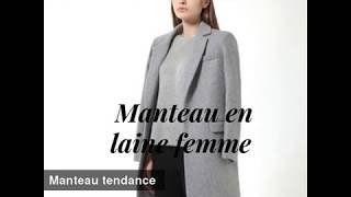 MANTEAU EN LAINE POUR FEMME [upl. by Kimberli]