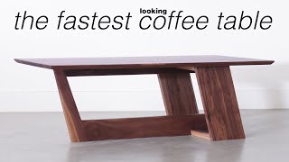 Modern Walnut Coffee Table  The Fastest In The West [upl. by Victorine]