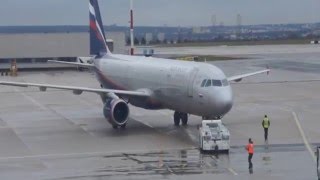 Aeroflot New Business Class Paris CDG to Moscow SVO SU2455 [upl. by Hamas]