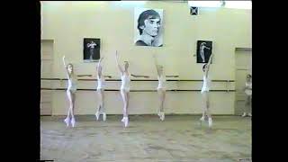 Vaganova level 2 Five exercises on pointe exam 1993 [upl. by Gleeson]