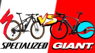 BICICLETAS SPECIALIZED Vs GIANT│¿Cuál es la mejor marca de MTB y Carretera [upl. by Arahsal]