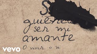 Camilo Sesto  ¿Quieres ser mi amante Lyric Video [upl. by Eppie724]