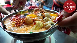 BEST 10 BANGKOK MICHELIN STREET FOOD 2024  Thailand Michelin Guide [upl. by Eelarual]