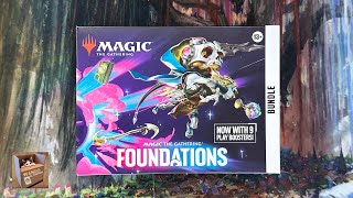 MTG Foundations apertura de Bundle muchas repetidas [upl. by Hannaoj]