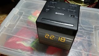 SONY FM AM CLOCK RADIO ICFC1T [upl. by Loralie]