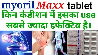 Myoril maxx tablet ke kya upyog haithiocolchicoside paracetamol amp aceclofenac tablet uses in hindi [upl. by Mello]