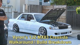 The Perfect MX83  Vyrons 1jz Cressida Walkaround  Build Breakdown EP 25 [upl. by Margetts24]