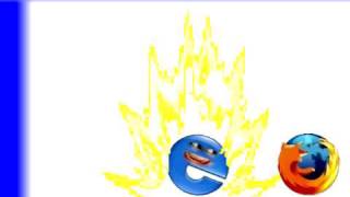 Internet Explorer VS Firefox the blue things revenge [upl. by Asemaj]