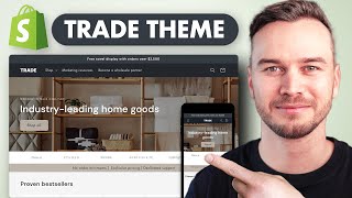 Shopify TRADE THEME Customization Tutorial  Step by Step [upl. by Berner]