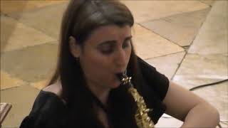 Vivaldi Oboe Concerto RV 461  Isabella Stabio  soprano sax  Bric Ensemble  CLSambataro [upl. by Gwenny]