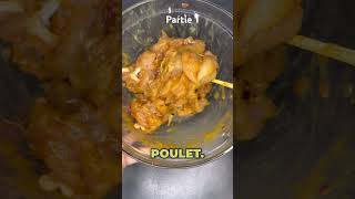 Recette dynamite chicken partie 1 🧨🔥 recette recettefacile faizacooking shorts shortsvideo [upl. by Rabkin]