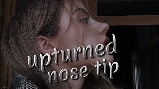 ⚡UPTURNED nose tip extremely powerful subliminal asmr [upl. by Rodge]