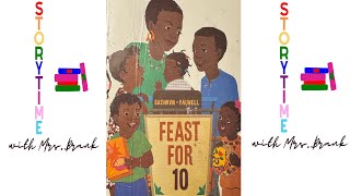 🌈Childrens Storytime Read Aloud Feast for 10 By Cathryn Falwell [upl. by Ariaet]