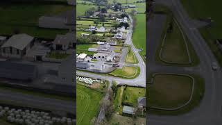 Fly over Irish country side asmr nature relaxingmusic ireland countryroad failteireland [upl. by Idurt]