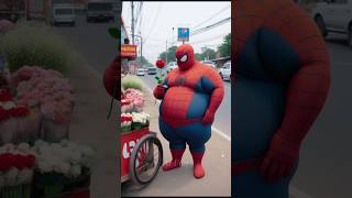 मोटू Spiderman Fat to Fit spiderman shorts [upl. by Enomes345]