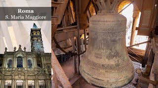 Große Glocke der Basilika S Maria Maggiore in Rom La Sperduta [upl. by Nylrebma]