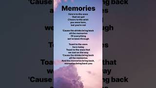 Memories  Maroon 5 lyrics music song lyrics lyricvideo memories songlyrics [upl. by Prowel829]